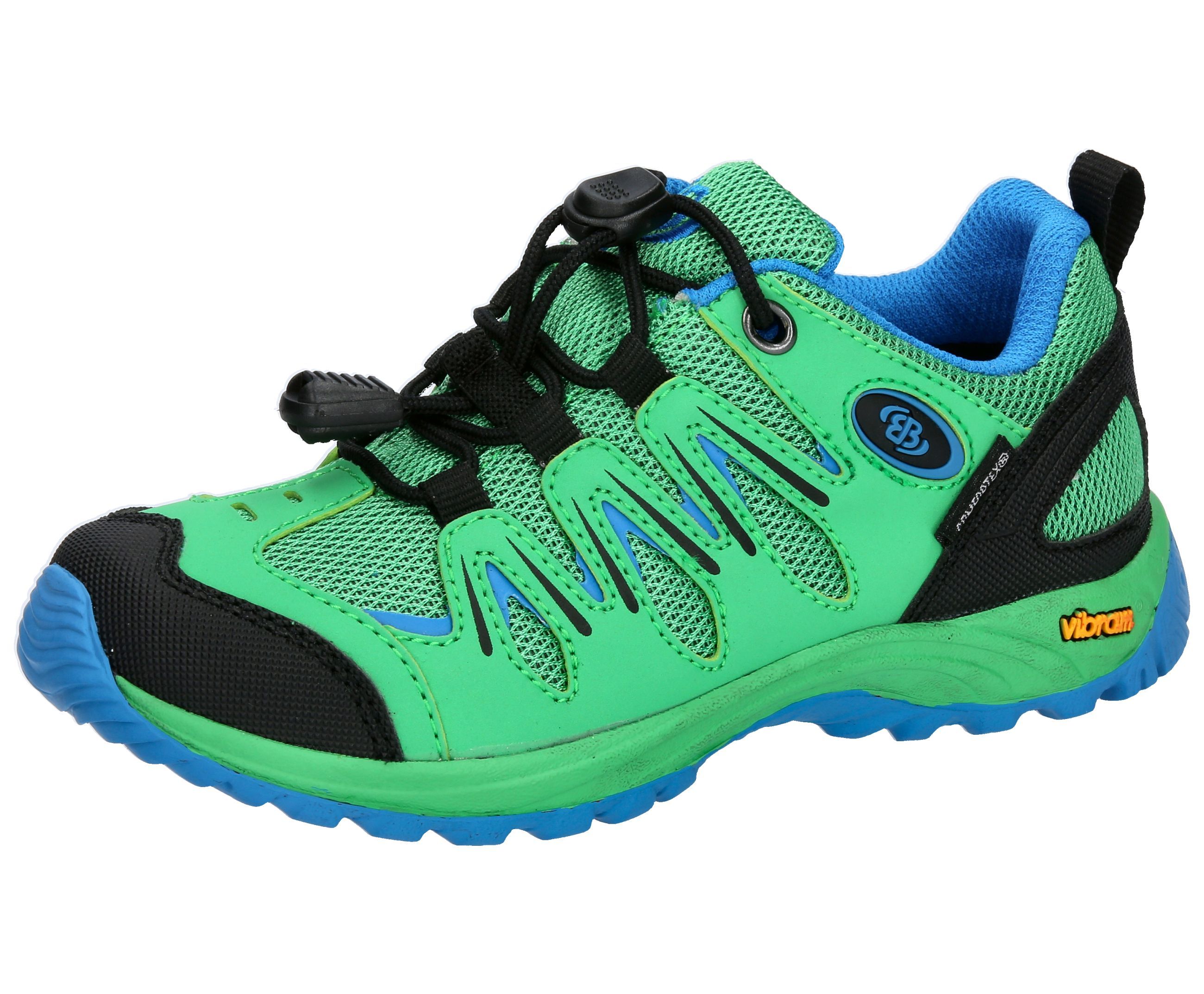 Outdoorschuh BRÜTTING "Outdoorschuh Expedition Kids", Kinder, Gr. 31, grün, Synthetik, Schuhe Outdoorschuh