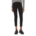5-Pocket-Hose MARC O'POLO "aus Lyocell-Baumwolle-Mix", Damen, Gr. 34, Länge 34, schwarz, Obermaterial: 64% Lyocell, 32% Baumwolle, 4% Elasthan, unifarben, casual, slim fit lang, Hosen 5-Pocket-Jeans