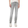 Slim-fit-Jeans MARC O'POLO DENIM "aus Organic Cotton-Mix", Damen, Gr. 26, Länge 34, every day grau wash, Obermaterial: 92% Baumwolle, 6% Elastomultiester, 2% Elasthan, unifarben, casual, slim fit lang, Jeans