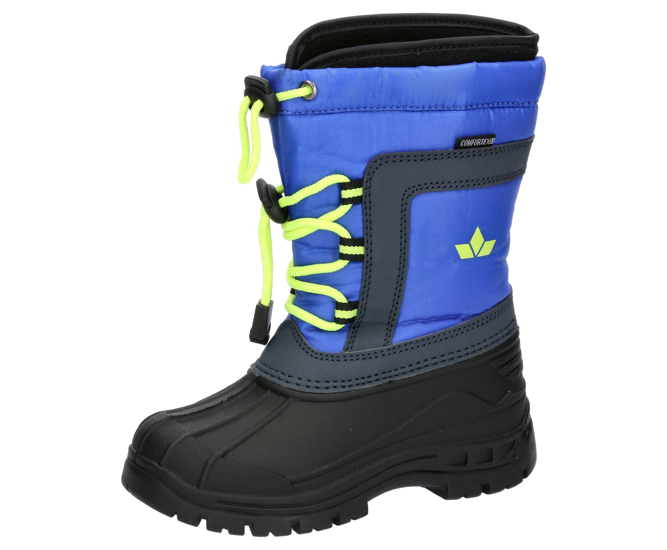 Winterboots LICO "Winterboot Willi", Gr. 33, blau, Synthetik, Schuhe Image