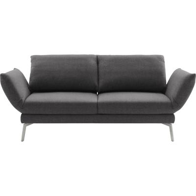 2,5-Sitzer "Spin, Multifunktionssofa, bequem und hochwertig verarbeitet", grau (anthrazit), B:248cm H:85cm T:225cm, 100% Polyester, SCHÖNER WOHNEN-KOLLEKTION, Sofas, Drehsitz-Funktion, USB-Anschluss, Armlehnfunktion, Rückenverstellung Image