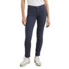 5-Pocket-Hose MARC O'POLO "aus Lyocell-Baumwolle-Mix", Damen, Gr. 33, Länge 34, blau (midnight blau), Obermaterial: 64% Lyocell, 32% Baumwolle, 4% Elasthan, unifarben, casual, slim fit lang, Hosen 5-Pocket-Jeans