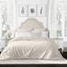 The Tailor's Bed Lynnin Linen Comforter Set Polyester/Polyfill/Linen in White | Queen Comforter + 2 Standard Shams | Wayfair LYN-ELI-IVO-CMF-QN-3PC