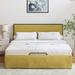 Winston Porter Neilius Upholstered Platform Bed w/ Washable Slipcover Polyester | King | Wayfair 7C8F1903EECD4864BF30311A1545731D