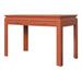 Rail and Stile Modern Ming Desk Wood in Orange | 30 H x 42 W x 24 D in | Wayfair MM230-LG-ORANGE