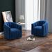 Barrel Chair - Latitude Run® Ganey 29" Wide Tufted Velvet Swivel Barrel Chair in Blue | Wayfair 7AC566D0319F47BD8ABE125022E5421D