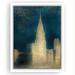 Ebern Designs Misty New York Abstract II by PI Creative Art Modern Wall Art Decor - Floating Canvas Frame Canvas, | 12 H x 8 W x 0.75 D in | Wayfair