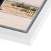 Ebern Designs Marfa by Sisi & Seb Modern Wall Art Decor - Floating Canvas Frame Canvas, Glass | 16 H x 20 W x 0.75 D in | Wayfair