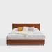 17 Stories Rylo Upholstered Platform Storage Bed Metal in Brown | 43.3 H x 79.9 W x 82.3 D in | Wayfair 9A3662A9FBE2448E9E6E78D3BABA53B5