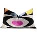 Orren Ellis Vendome Pillow Cover & Insert Down/Feather in White/Black | 16 H x 24 W x 4 D in | Wayfair E0D401BEB6B74E02883D9317BB2B6224