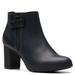 Clarks Bayla Glow - Womens 6 Black Boot Medium