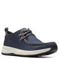 Clarks Wellman Moc - Mens 12 Navy Oxford Medium