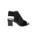 Steve Madden Heels: Black Shoes - Women's Size 38