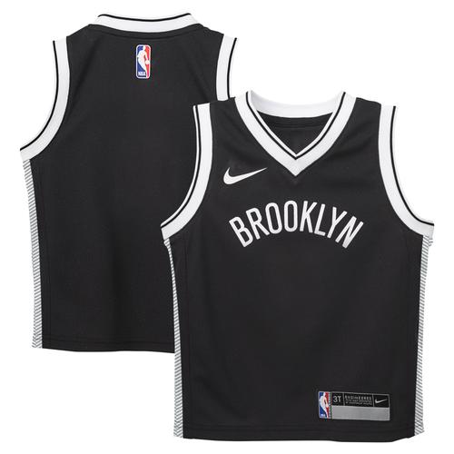 Brooklyn Nets Nike Replica Icon Trikot – individuell – Kleinkind