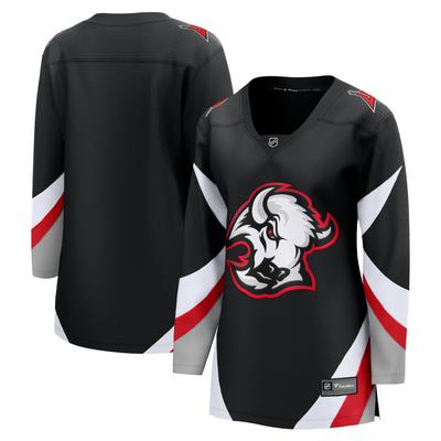 Schwarzes Buffalo Sabres-Ausweichtrikot für Damen Image
