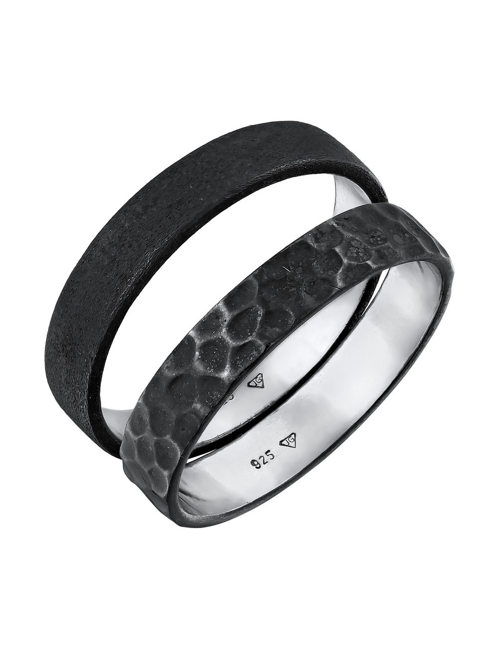 KUZZOI Ring Herren schwarz, 58 Image