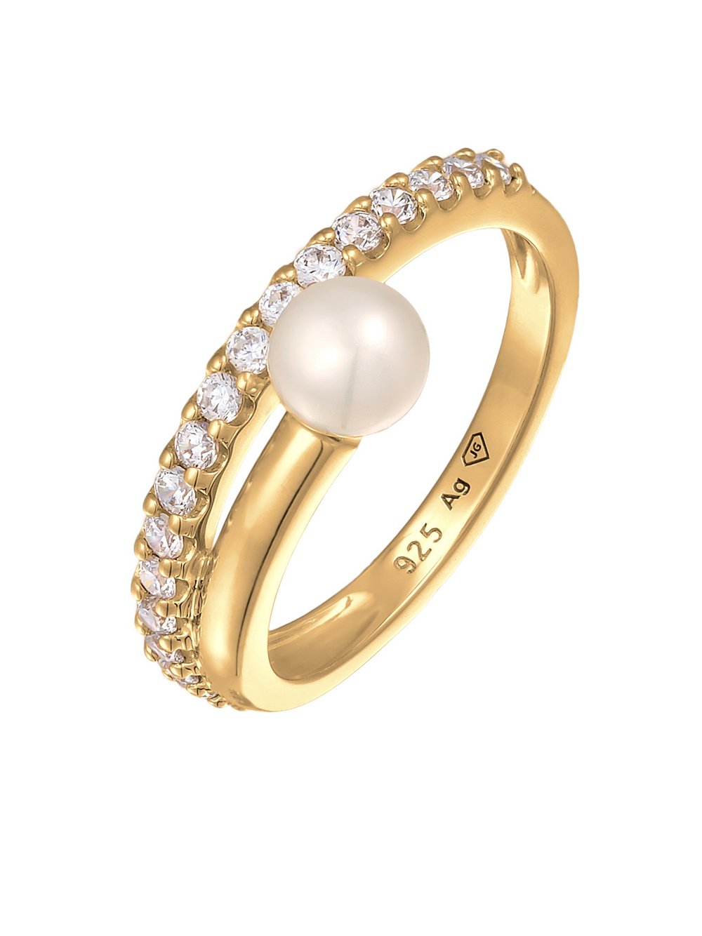 Elli PREMIUM Ring Damen gold, 54 Image