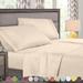 4 Pcs Deluxe Deep Pocket Bed Sheet Set in Cal King Size