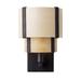 Blonde Moment 1-Light Faux Wood Wall Sconce