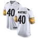 Blake Martinez Men's Nike White Pittsburgh Steelers Game Custom Jersey
