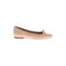 Steve Madden Flats: Tan Print Shoes - Women's Size 8 - Round Toe