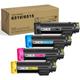 6510 / 6515 Extra High Capacity Toner CartridgeReplacement for Xerox Phaser 6510 WorkCentre 6515 Printe 4-Color Set (1 Black 1 Cyan 1 Magenta 1 Yellow)