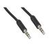 [Pack of 2] Slim Mold Aux Cable 3.5mm Stereo Male to 3.5mm Stereo Male 3 foot