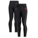 Women's adidas Black Nebraska Huskers Stadium Training 7/8 Leggings