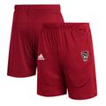 Men's adidas Red NC State Wolfpack Sideline 21 Knit Shorts