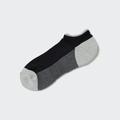 Uniqlo - Cotton Colour Block Short Socks - Black - 8-11