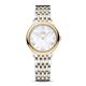 Omega Women's De Ville Prestige Stainless Steel and 18ct Gold Quartz Watch 434.20.28.60.05.001, Size 27.5mm