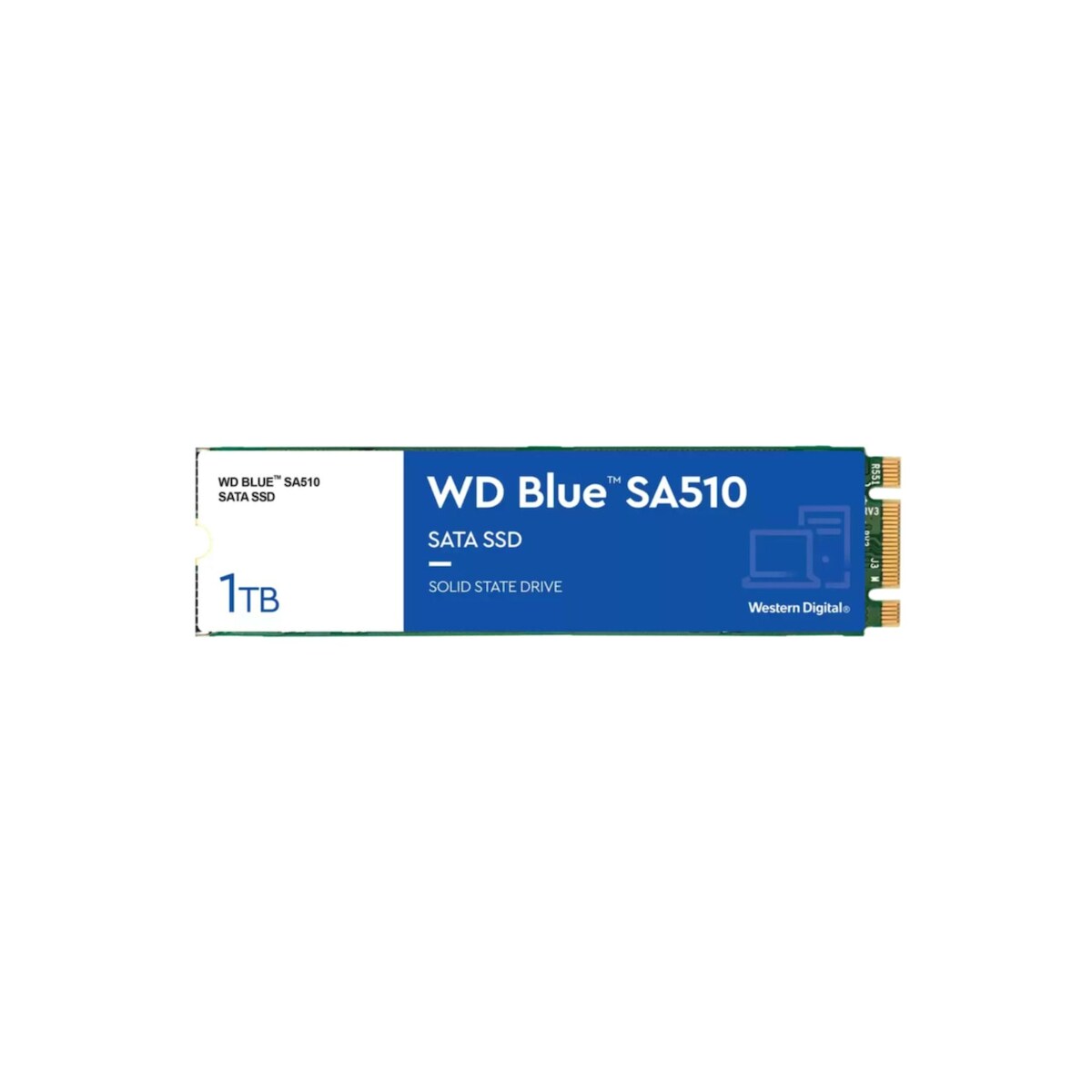 Western Digital SSD WD Blue 1TB SA510 Sata3 M.2 WDS100T3B0B Image