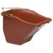 Little Giant Durable Plastic Flat Back Livestock Feed Bucket Plastic (affordable option) in Red | 14 H x 20 D in | Wayfair BB20RED