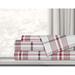 Safdie & Co. Inc. Guest Room Case Pack Flannel in Red/White | Full | Wayfair 34112.4D.10