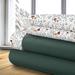 Safdie & Co. Inc. Polyester Sheet Set in Green/White | King | Wayfair 35730.4K.14