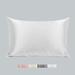 Mercer41 Rasmie Pillowcase for Skin & Hair - Super Soft Pillow Covers Silk/Satin in White | King | Wayfair C22EC8430CC04AE681E47E51F123A74C