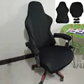 Juste de chaise de jeu avec accoudoir long housses de chaise de jeu d'ordinateur de bureau housse