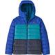 Patagonia Kinder Revers Down Sweater Hoodie Jacke (Größe XL, blau)