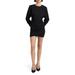 Ada Ruched Long Sleeve Minidress