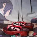WHOHOLL pantofole con zoccoli in legno giapponese Geta rosso per donna infradito estivo Sakura