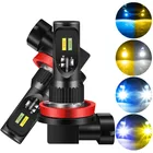 H8 led h11 fendinebbia h1 led h3 led h7 lampadina a LED lampeggiante fendinebbia per auto 9006 led hb4 led hb3 9005 drl lampada da corsa fendinebbia stroboscopica