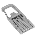 12 In 1 portachiavi Multitool cacciavite Bit pieghevole Multi strumento apribottiglie strumento