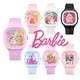 Disney Zeichentrick figur Kawaii Barbie Puppe Silikon Modetrend Uhr als Geburtstag und Weihnachts