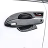 Per Toyota BZ4X 2022 2023 ABS in fibra di carbonio maniglia della portiera dell'auto copertura Trim