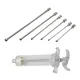 10ml/20ml/50ml Parrot Feeding Syringe Kit Birds Feeding Syringe With 6Pcs Straight Gavage Tubes Bird