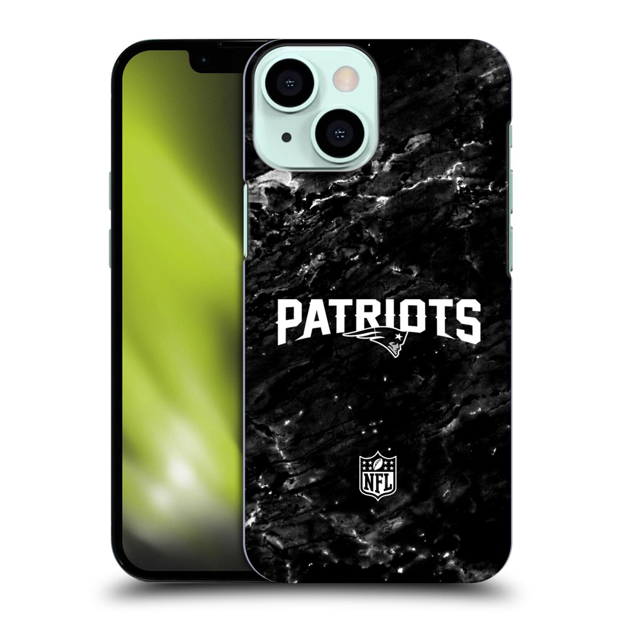 Coque New England Patriots dure en marbre Shell - iPhone