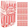 20pcs Popcorn Bags Popcorn Paper Bags Grease Proof Bags Popcorn Paper Packing Bags Popcorn
