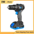 Brushless Hammer Drill 20V 45NM Cordless Electric Screwdriver 3 Functions 20+1+1+1 Torque Li-ion