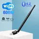 2-in-1 WiFi 5 Network Card 600Mbps USB WiFi Bluetooth 4.2 Adapter USB Dongle Dual Band 2.4G&5GHz