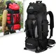 90L Waterproof Hiking Camping Backpack Trekking Bag Rucksack Large Capacity Travel Outdoor Sports